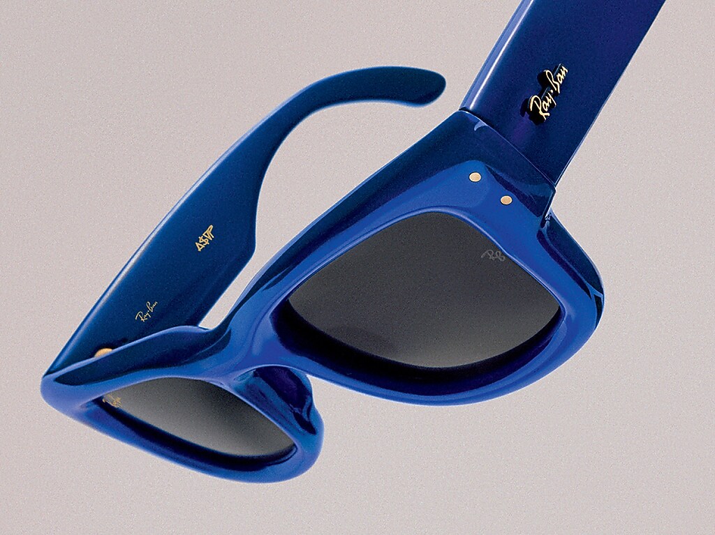 Ray-Ban RB4940 Wayfarer Puffer M (47 - 23) with Black lenses  display picture 1