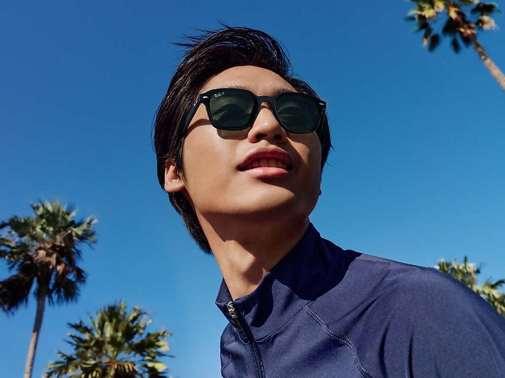 Ray-Ban RB4458D XL (65 - 18) with Green lenses and Black frame
