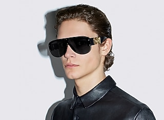 Versace VE4391 01 Dark Grey & Black Sunglasses | Sunglass Hut USA