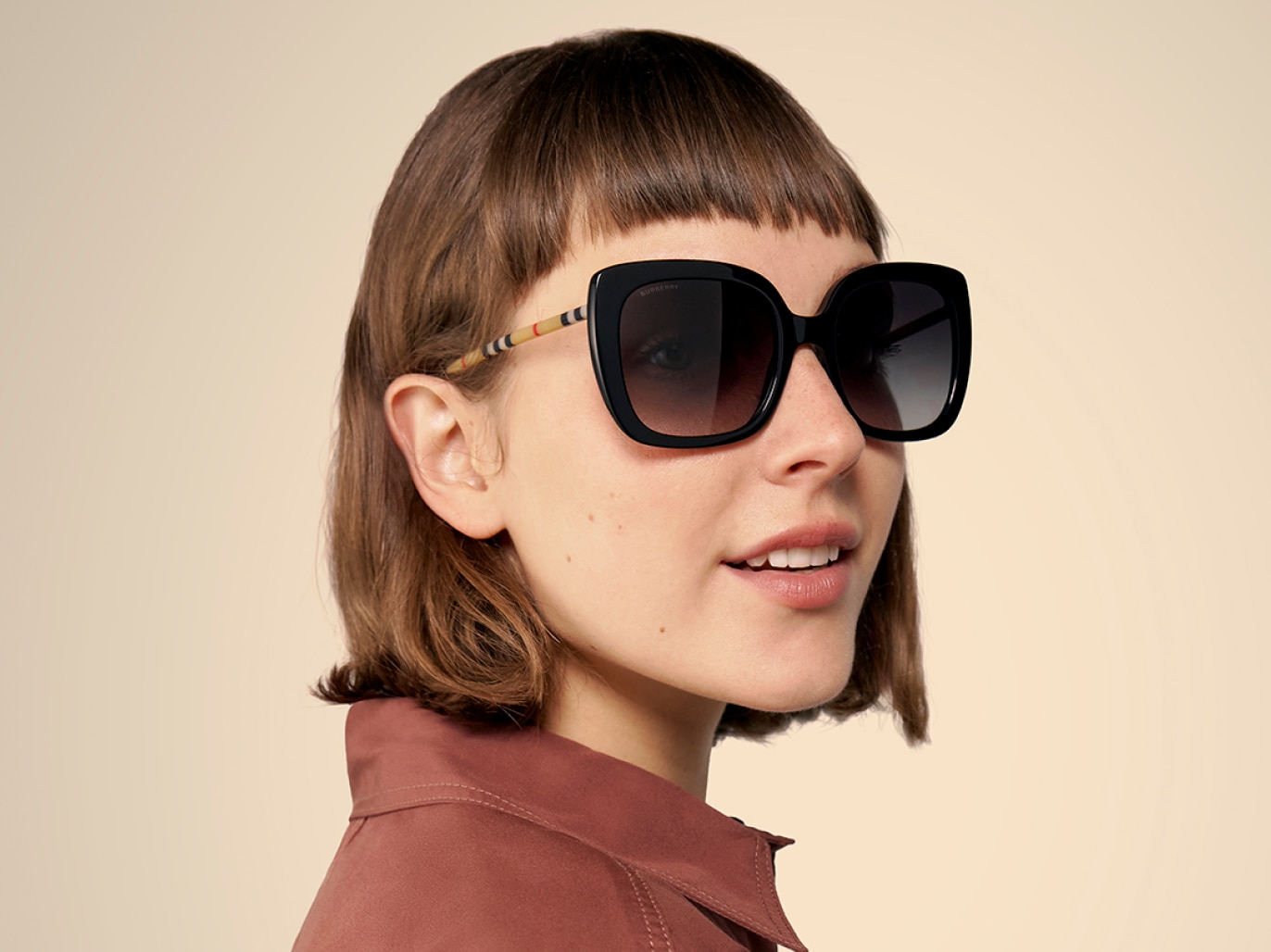 BURBERRY LONDON◇スカート/42/ウール/BLK/FX387-949-0942