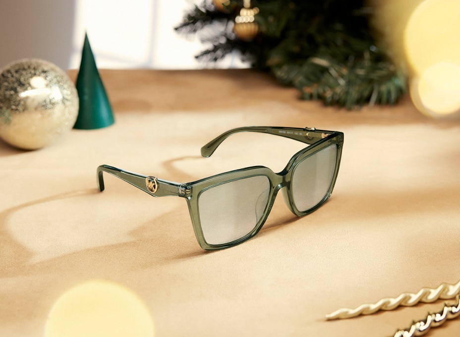 Michael Kors MK2256U Menaggio M (55 - 17) with Green lenses and
