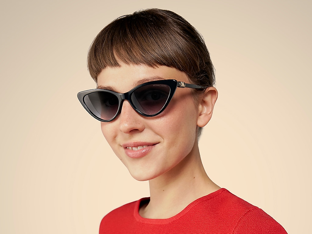 MICHAEL KORS MK2195U Harbour Island Black - Women Sunglasses, Dark Grey Gradient Lens