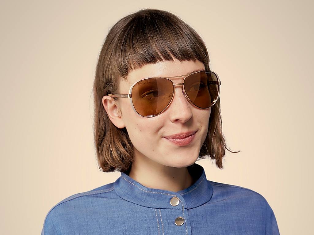 Michael Kors MK5004 Chelsea L (59 - 13) with Pink lenses and