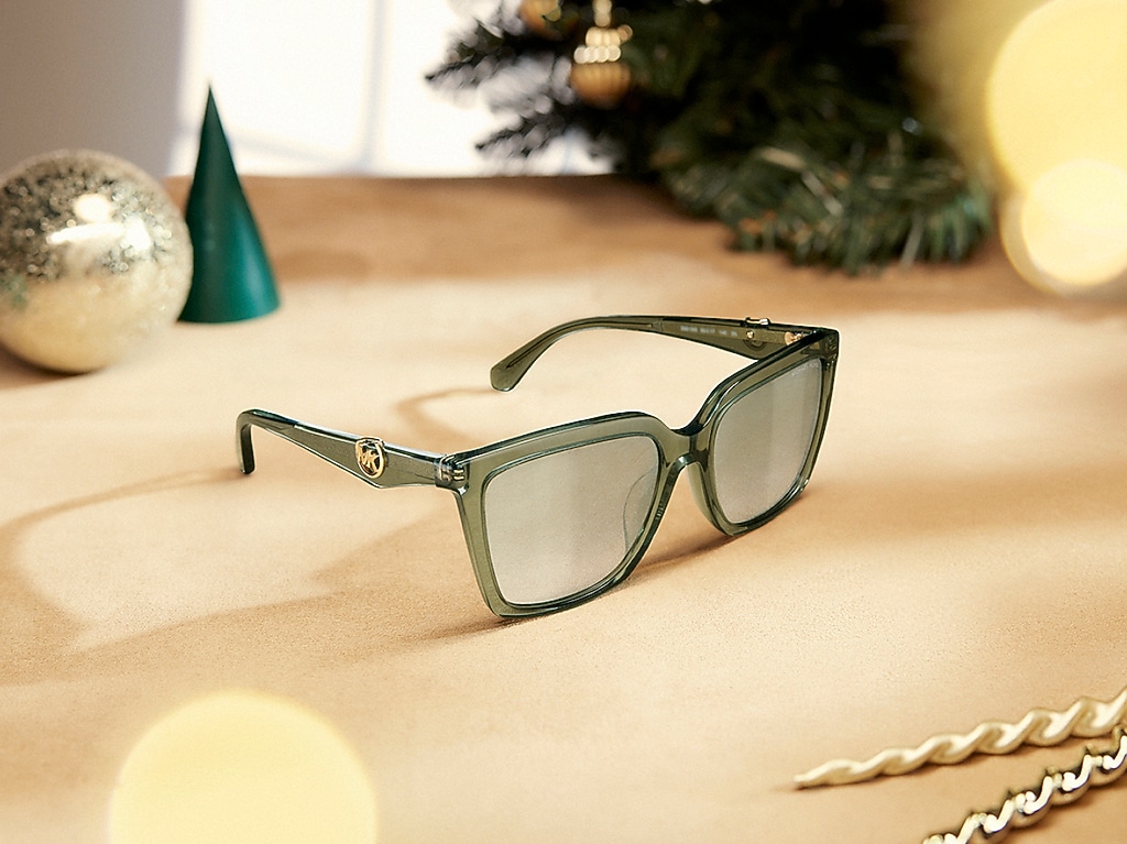 Michael Kors MK2256U Menaggio M (55 - 17) with Green lenses and