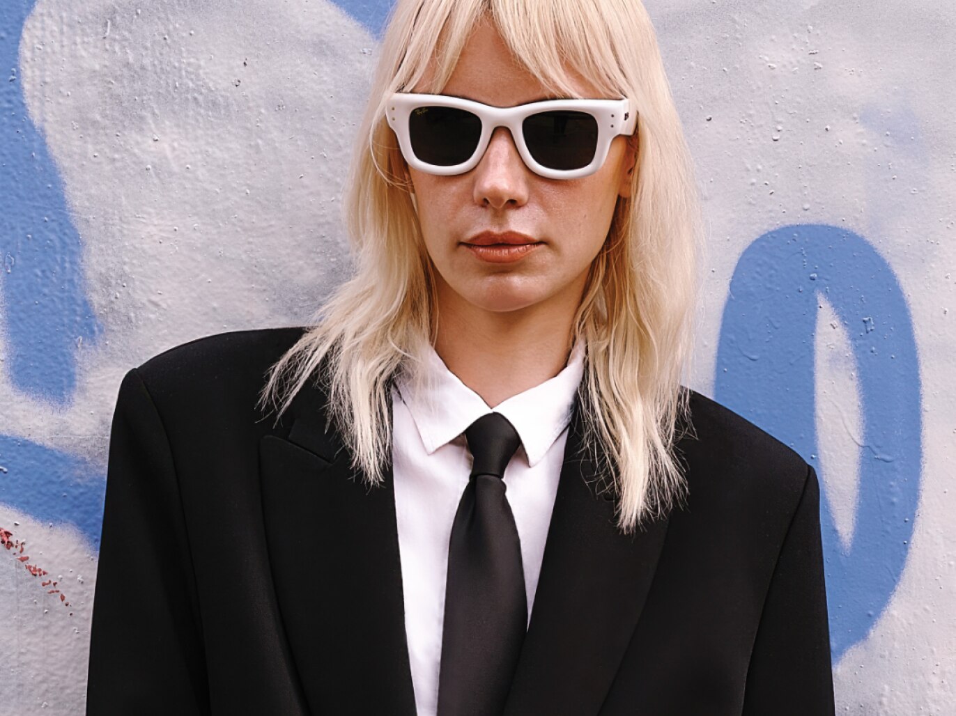 Rubberized Wayfarer Sunglasses - Matte Black Frame With Smoke Lens