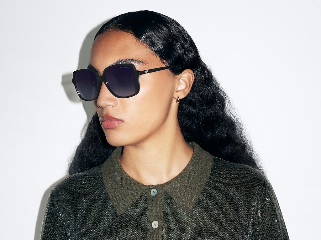 Michael Kors スクエアフレムサンクラス 0MK2098U 300511 Michael Kors Sunglasses Frame MK 2098U (Isle Of Palms
