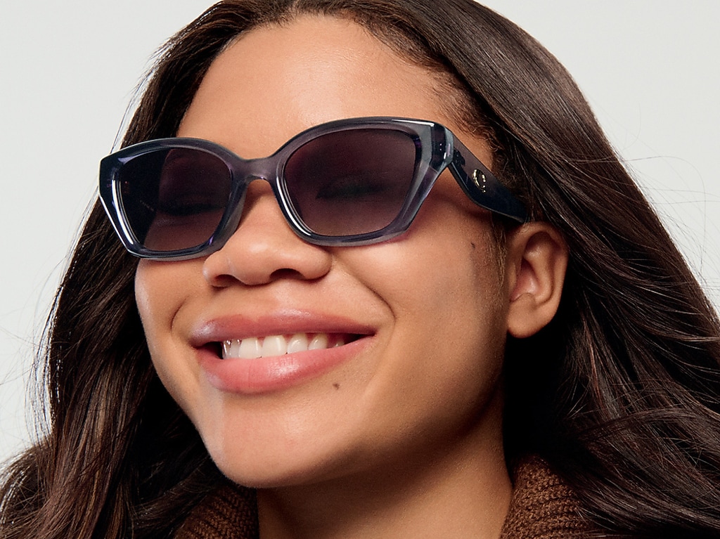 Coach HC8434U CBY91 M (53 - 19) with Violet lenses and Violet