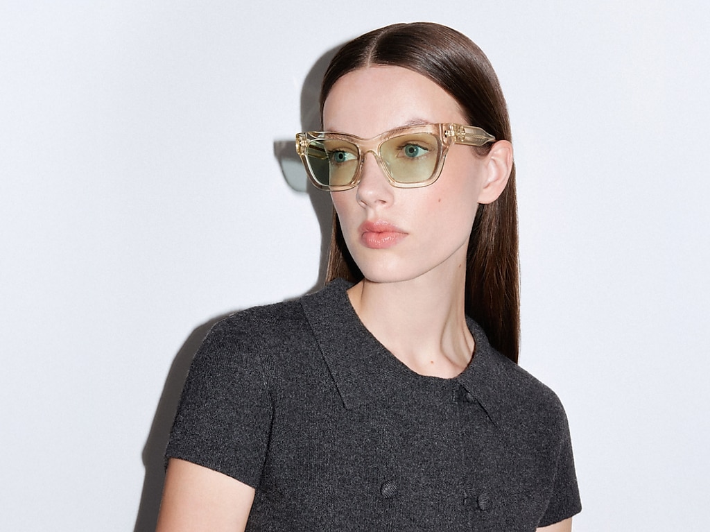 トップス border / NEW BROWN Tory Burch TY7208U L (54 - 17) with Green lenses and