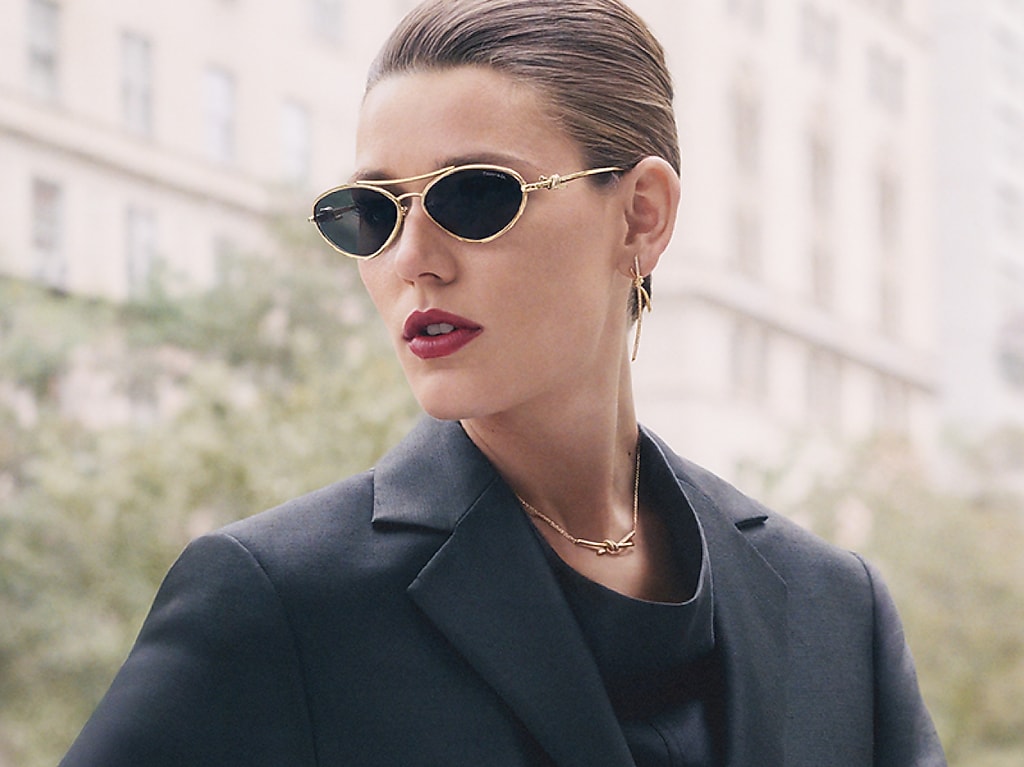 Tiffany & Co. TF3117 XL (58 - 16) with Grey lenses and Gold frame