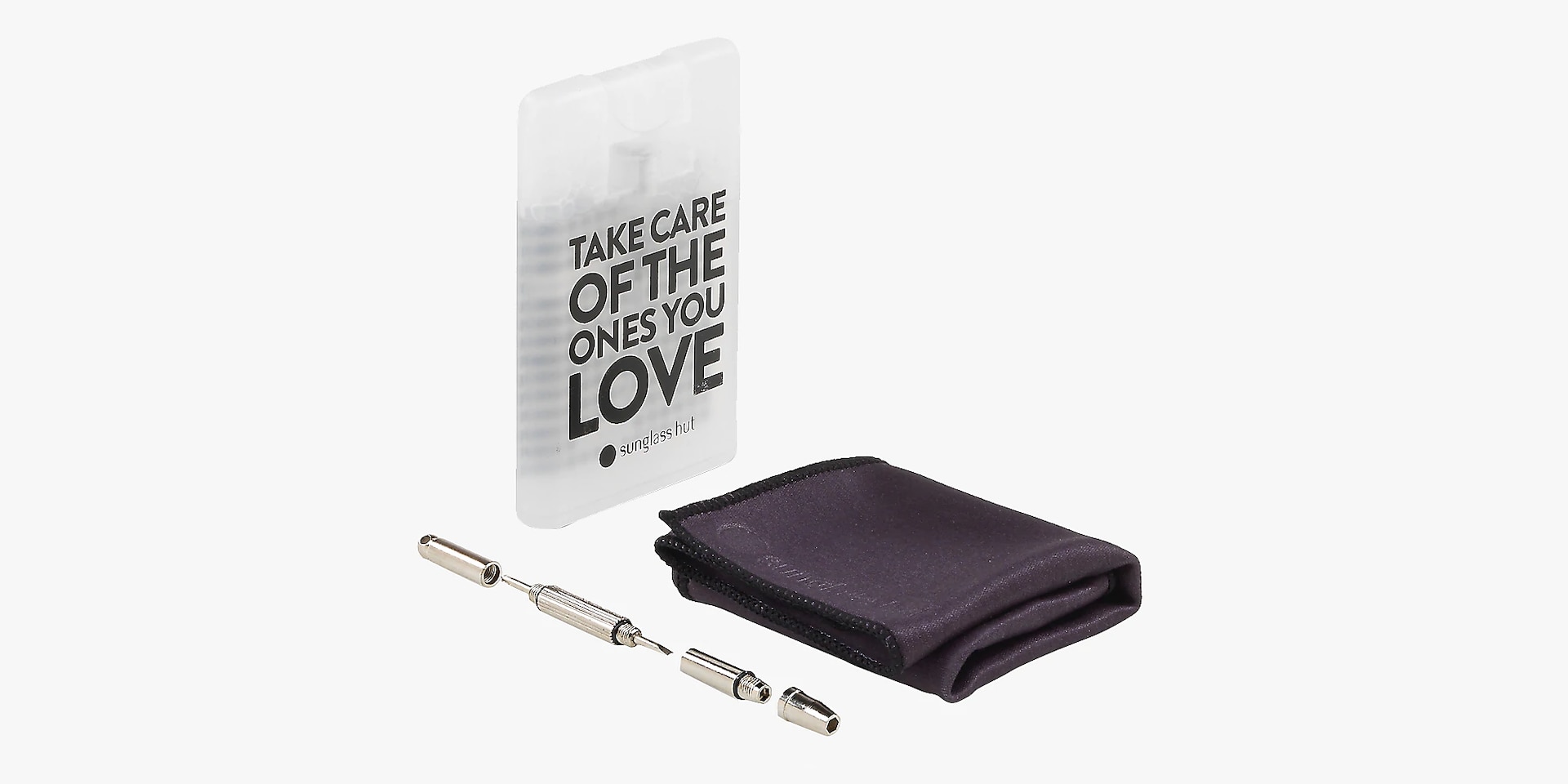 Sunglass Hut Collection Unisex Accessory Take Care - Care Kit - Frame color: Black, Lens color: