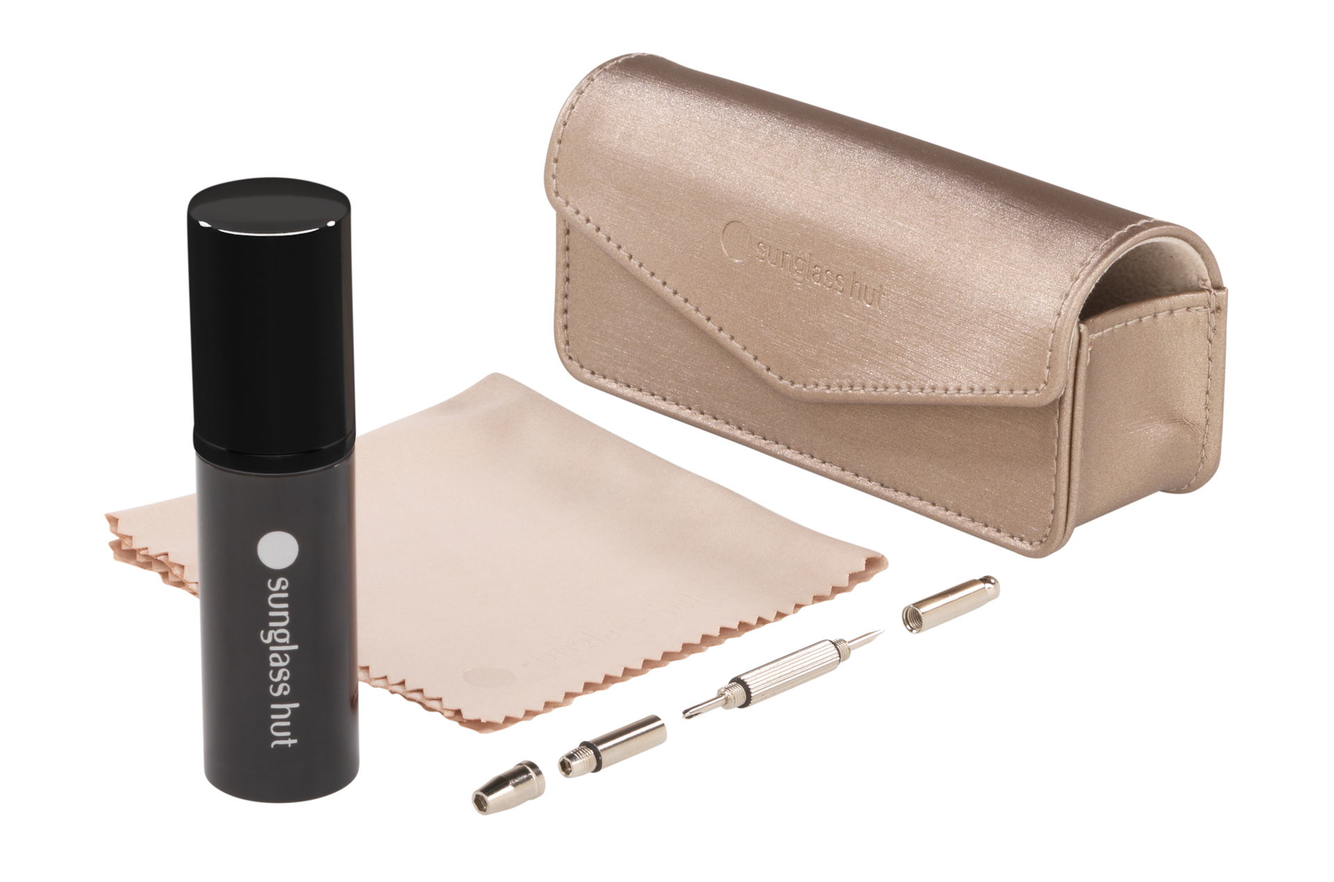 Sunglass Hut Collection Unisex Accessory CARE KIT PAROS -  Frame color: Shiny Black, Lens color: