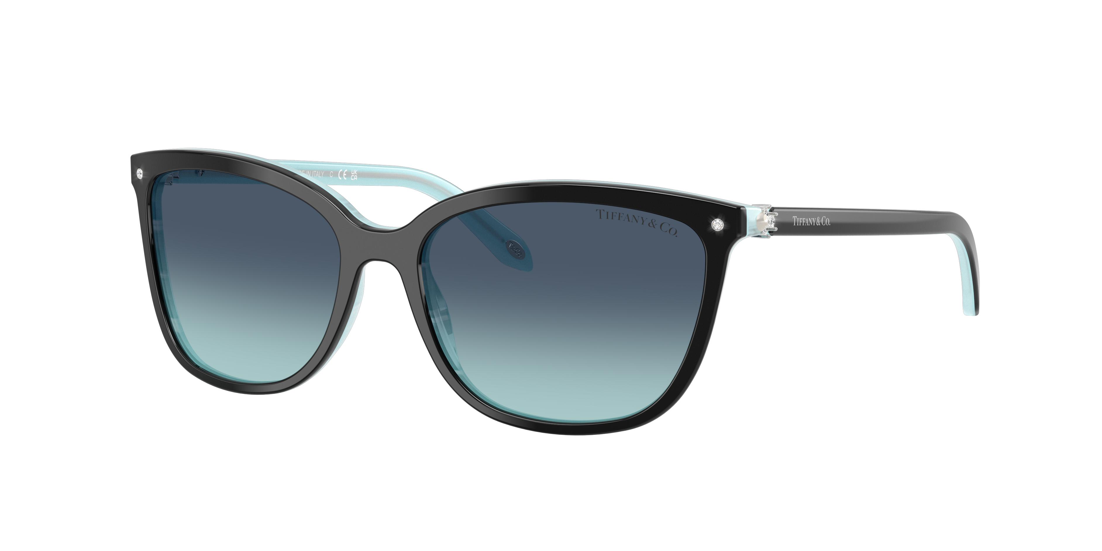 Tiffany & Co. TF4105HB S (55 - 17) with Blue lenses and Black