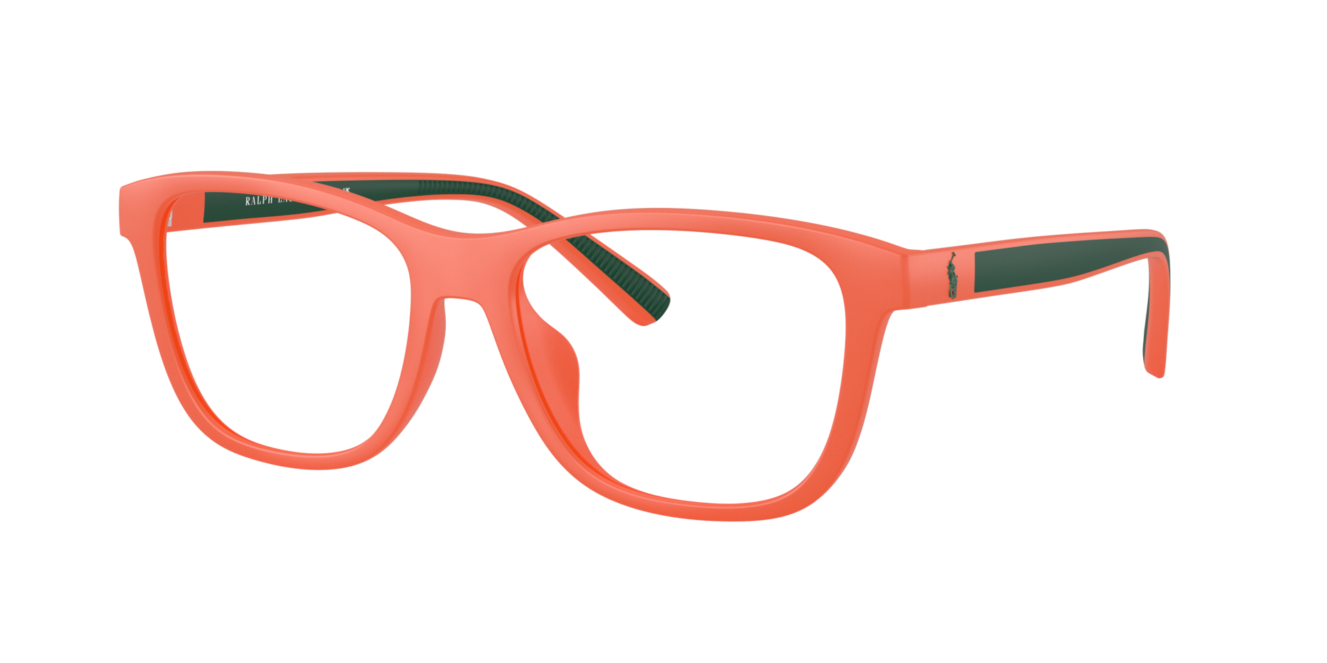 Polo Ralph Lauren Mann Sunglass PH4228U - Rahmenfarbe: Matt Orange, Linsenfarbe: Dunkelblau