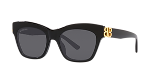 Balenciaga BB0229S XXL (59 - 20) with Silver lenses and Silver