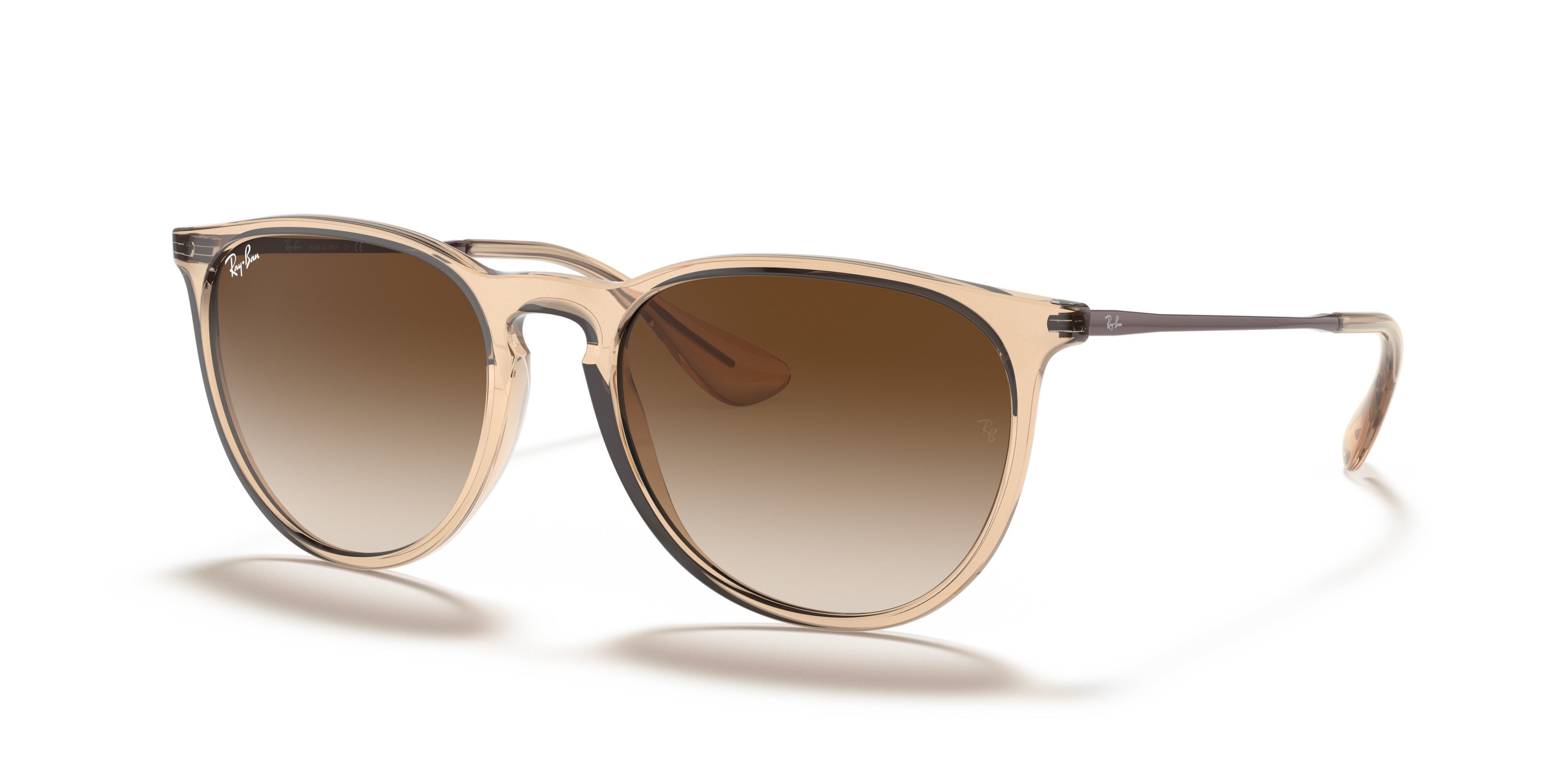 Ray-Ban Erika Color Mix M (54 - 18) with Brown lenses and Brown