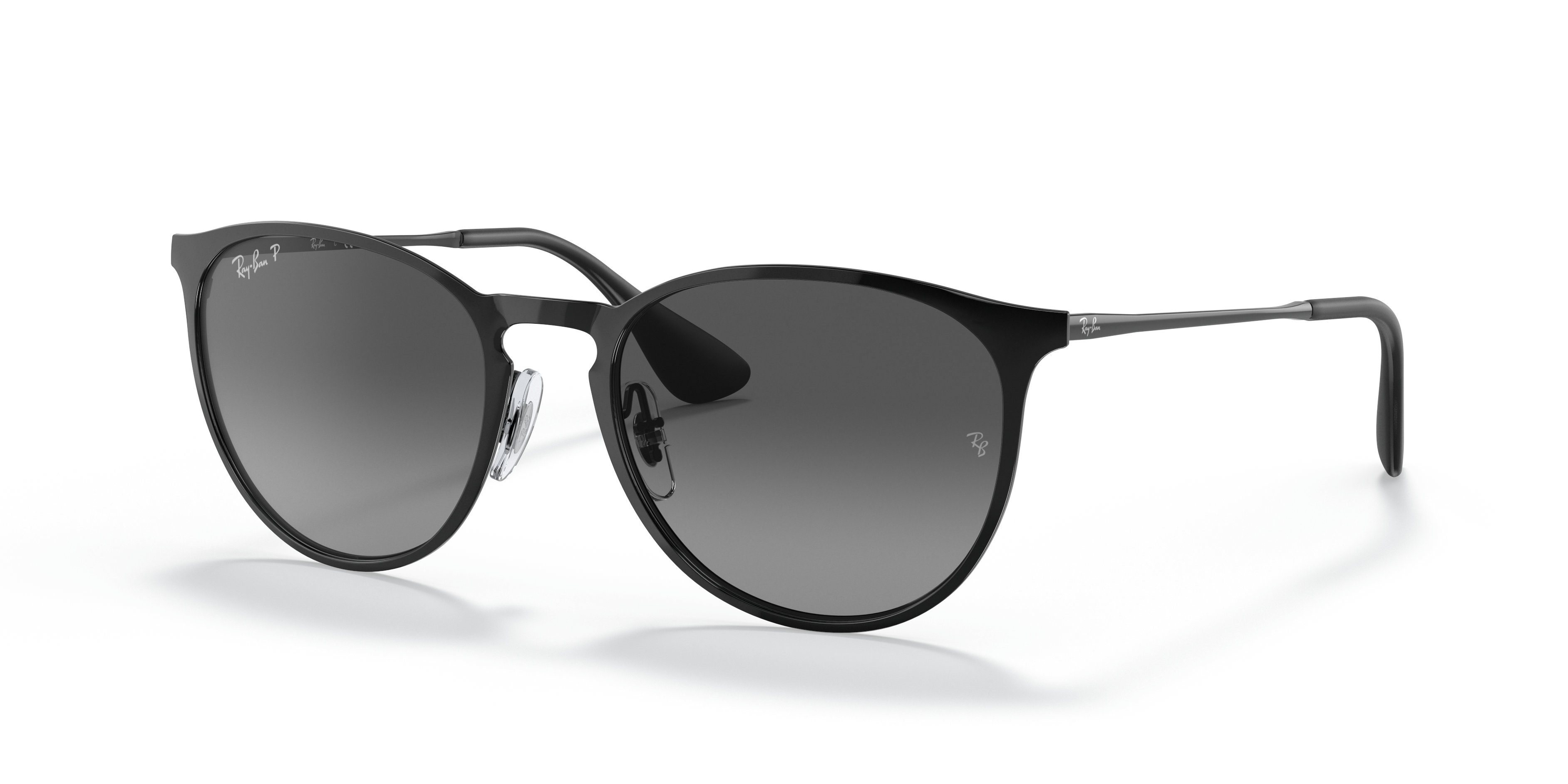 【美品】Ray-Ban ERIKA L RB3539-00293 Ray-Ban Erika Metal M (54 - 19) with Grey lenses and Black frame