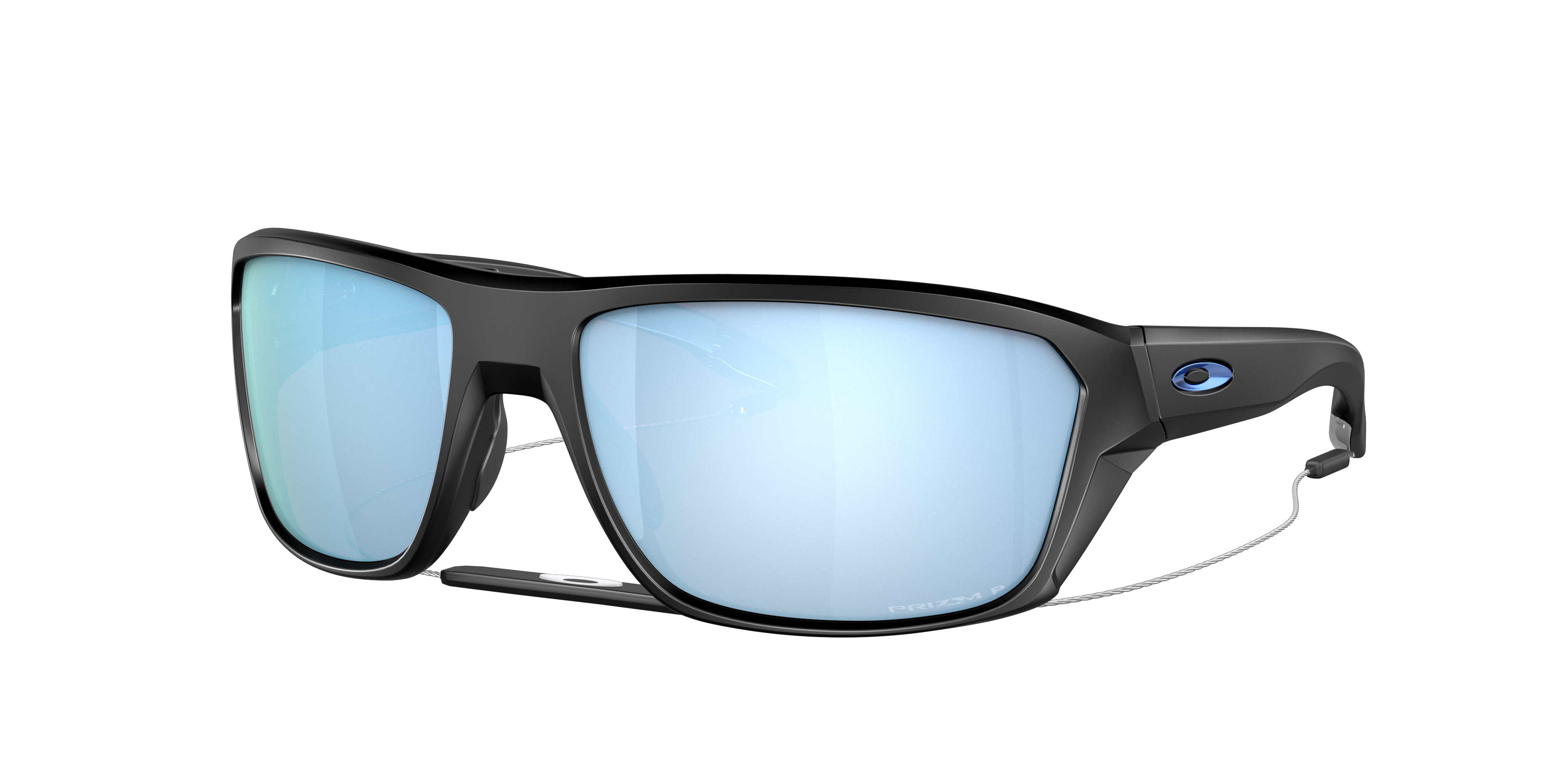 Oakley Split Shot M (64 - 17) with Blue lenses and Black frame