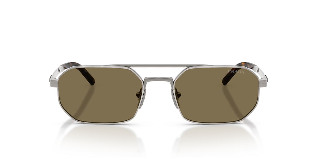 Prada PR D53S L (55 - 19) with Brown lenses and Grey frame