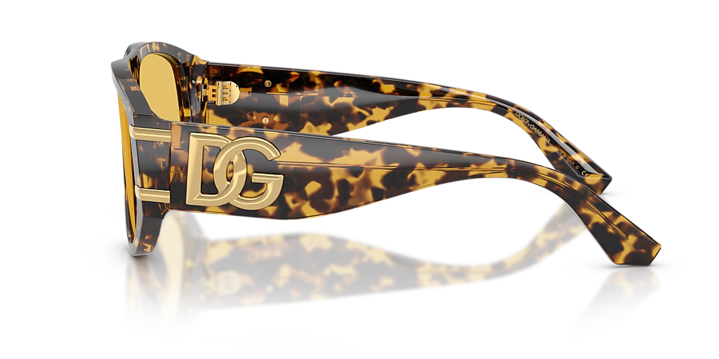 Dolce&Gabbana DG4499 L (57 - 16) with Yellow lenses and Tortoise