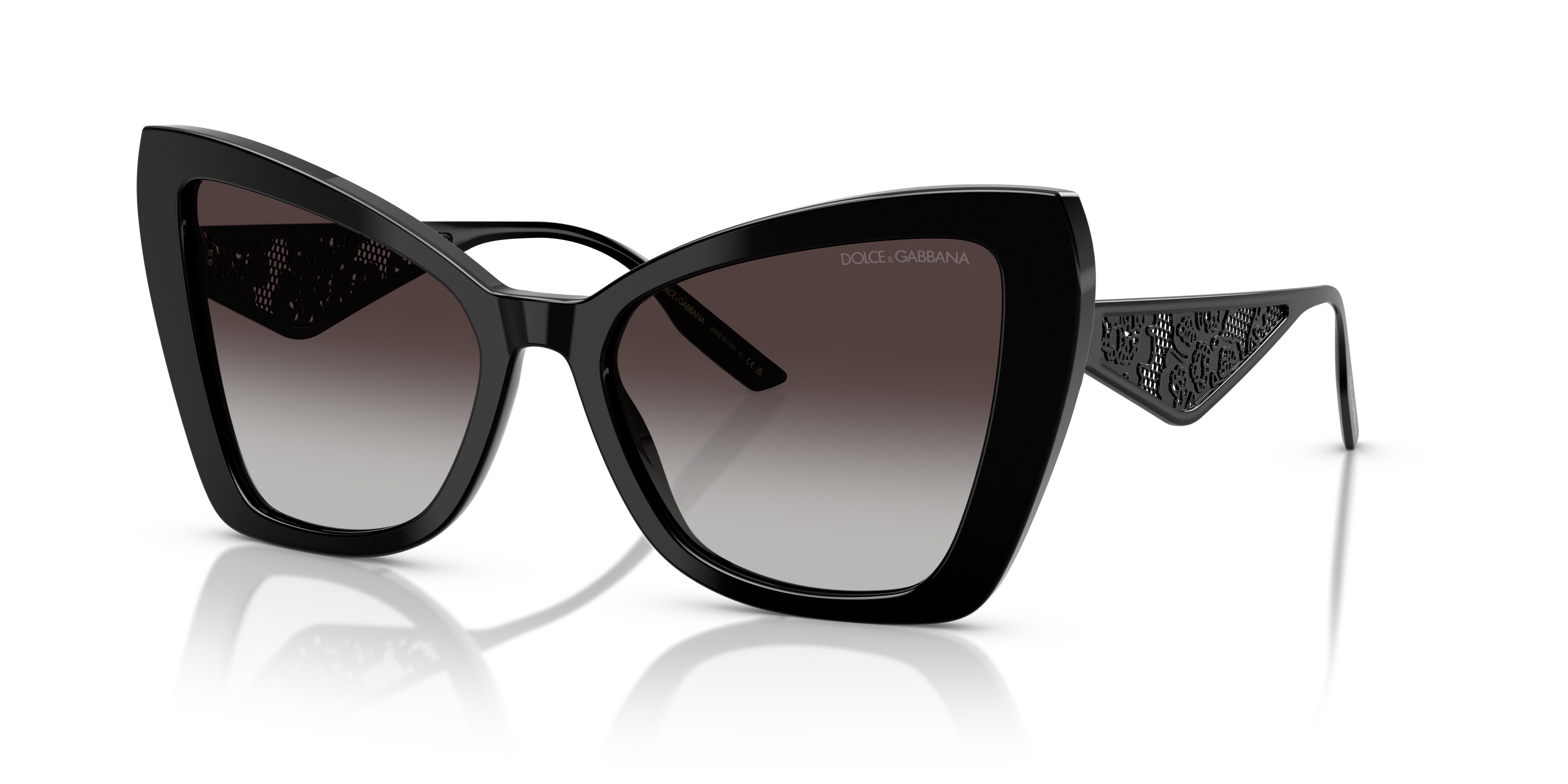 Dolce&Gabbana DG4489 L (55 - 18) with Grey lenses and Black frame