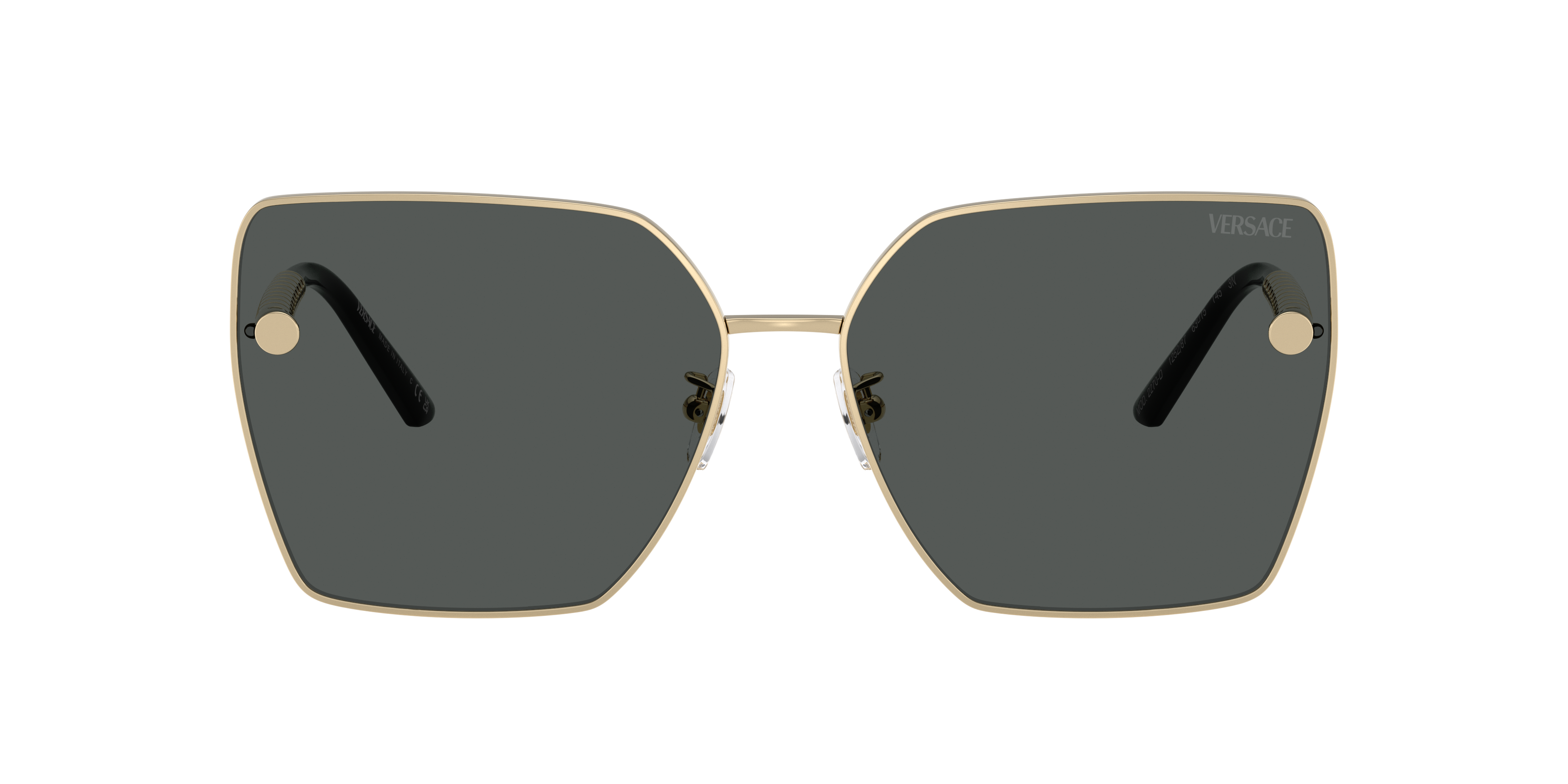 Versace VE2270D M (63 - 15) with Grey lenses and Gold frame