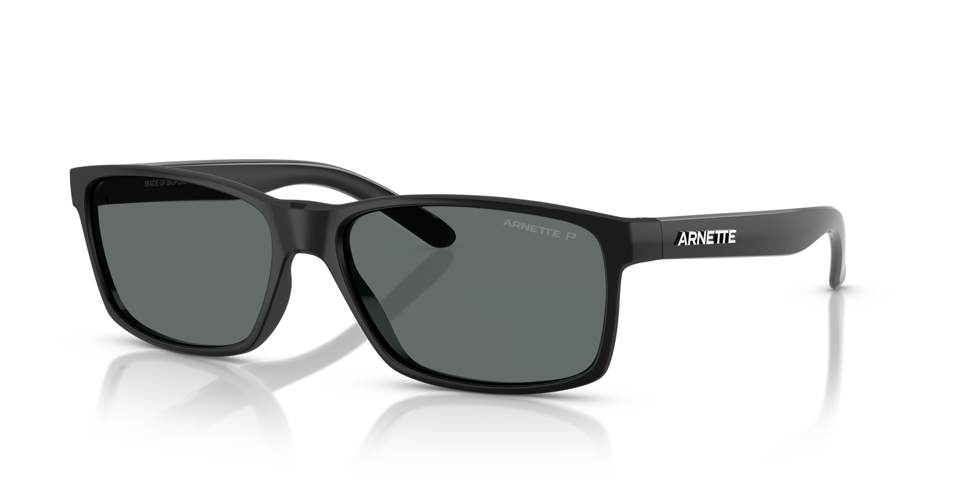 Arnette Slickster XL (58 - 16) with Grey lenses and Black frame