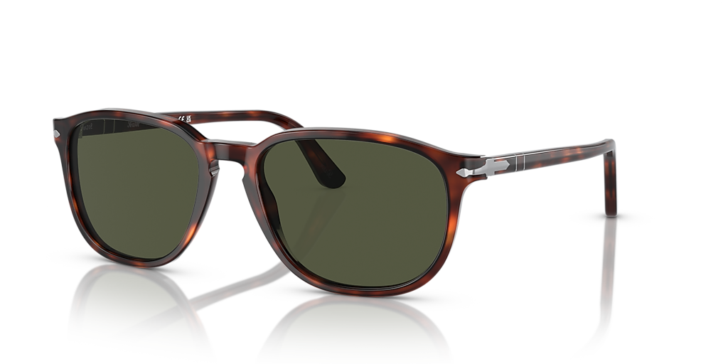 Persol PO3019S S (52 - 18) with Green lenses and Tortoise frame