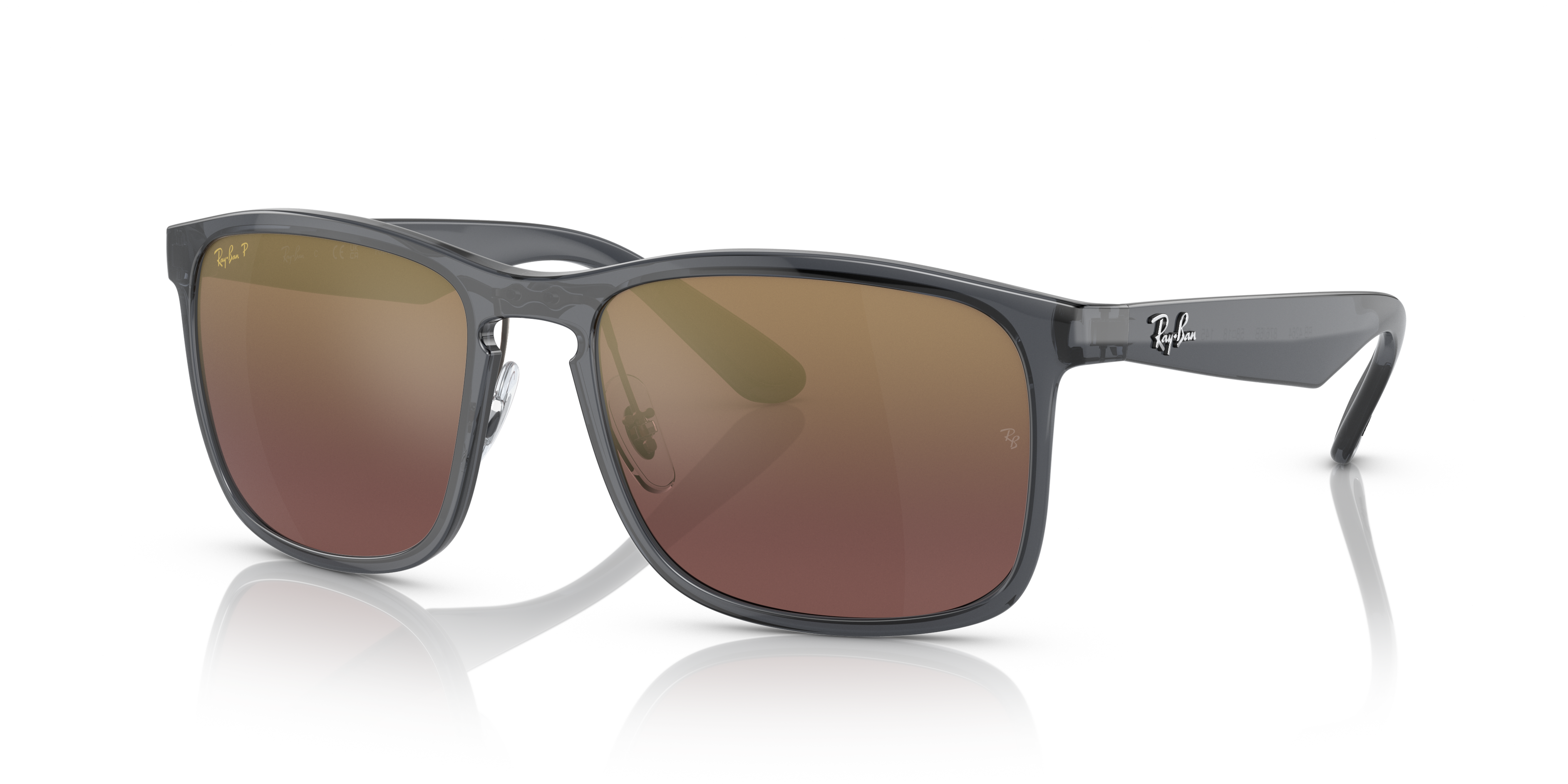 Ray-Ban RB4264 Polarized+ Lenses XL (58 - 18) with Violet lenses