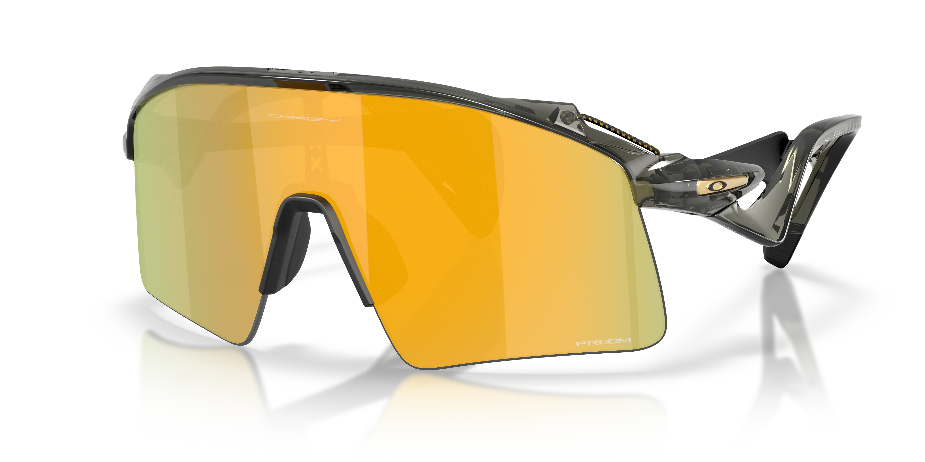 大根おろしOAKLEY オークリー OO9519-02 正規　サングラス Oakley Stunt Wing XL (0 - 141) with Gold lenses and Grey frame