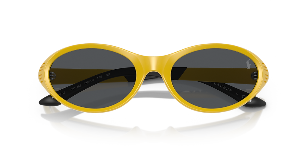 Polo Ralph Lauren PH4197U M (56 - 19) with Grey lenses and Yellow