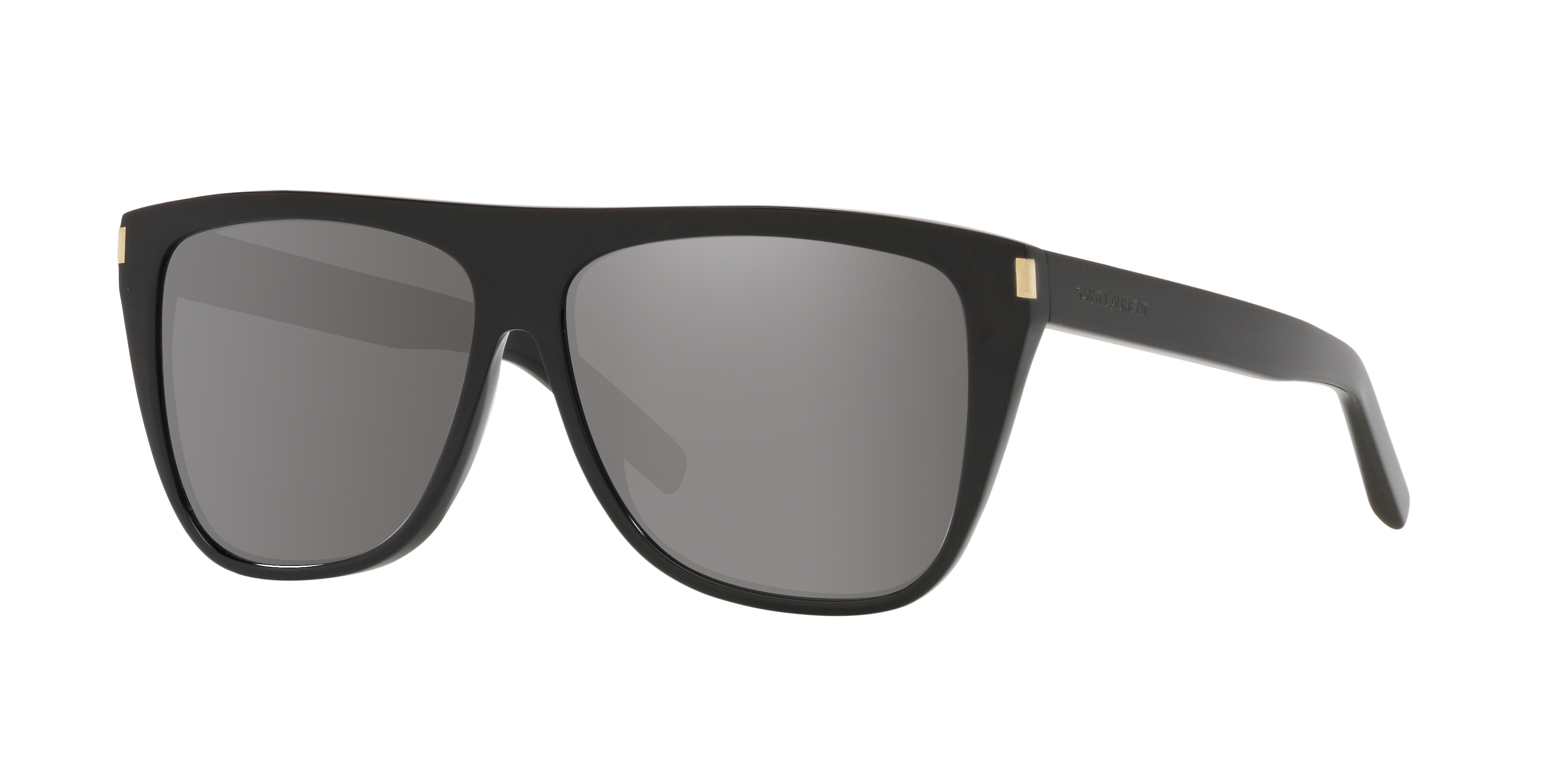 Saint Laurent SL 1 K L (59 - 13) with Grey lenses and Black frame