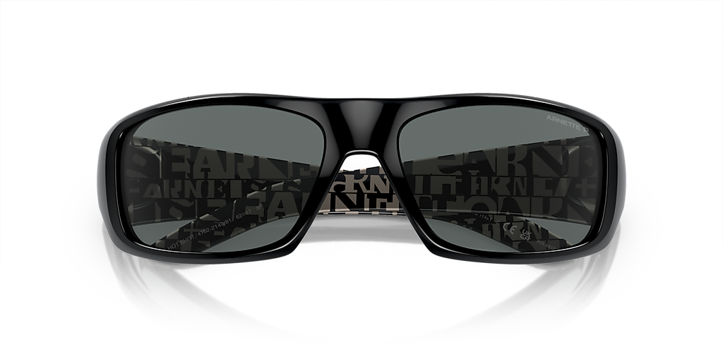 Arnette Hot Shot L (62 - 17) with Grey lenses and Black frame