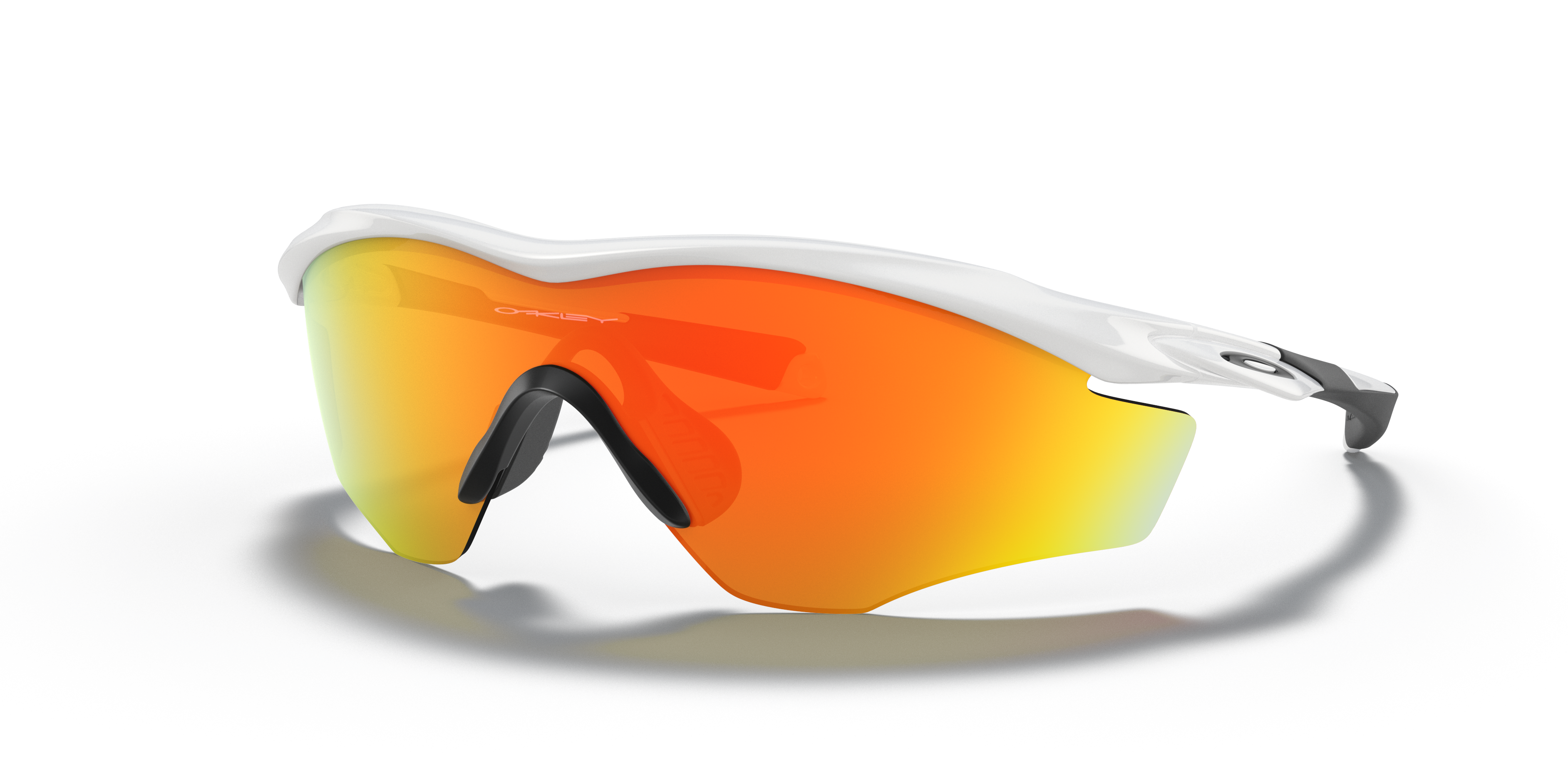Oakley M2 Frame® XL M (0 - 145) with Orange lenses and White frame