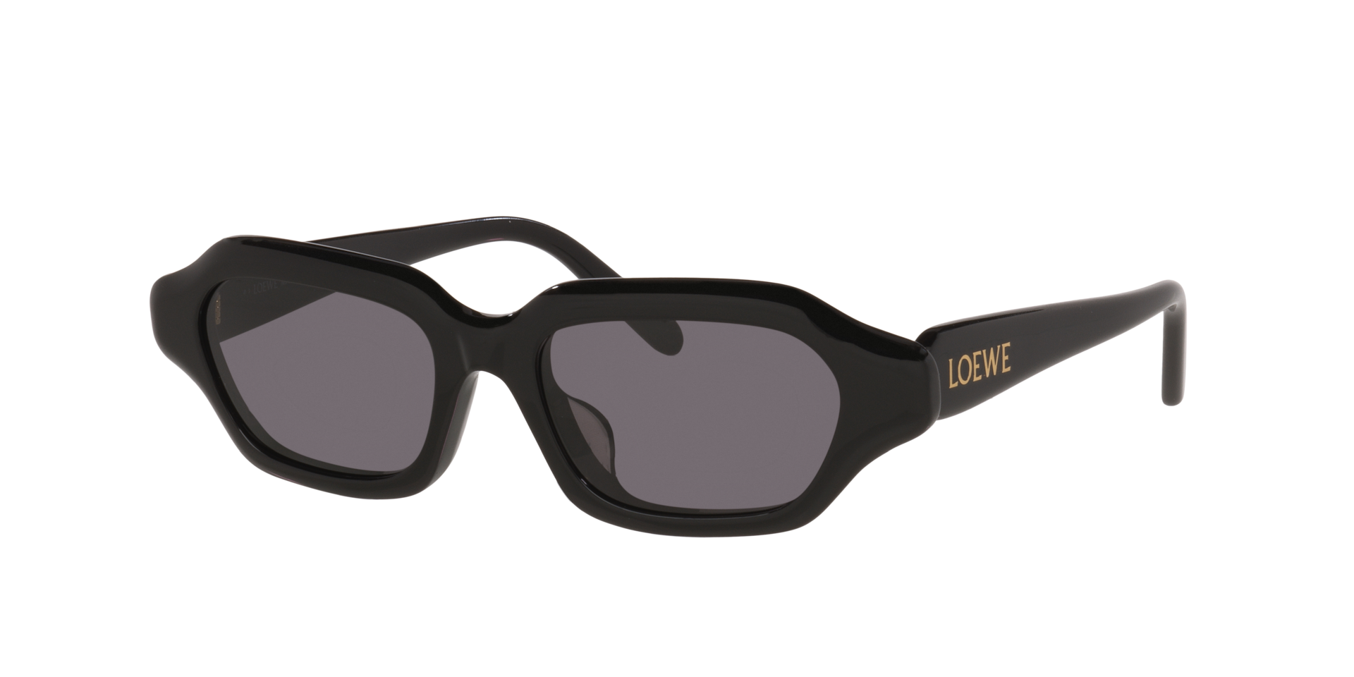 Loewe Femme Sunglass Slim LW40157U - Couleur du Monture Noir Couleur de Lentille Gris 290 €
