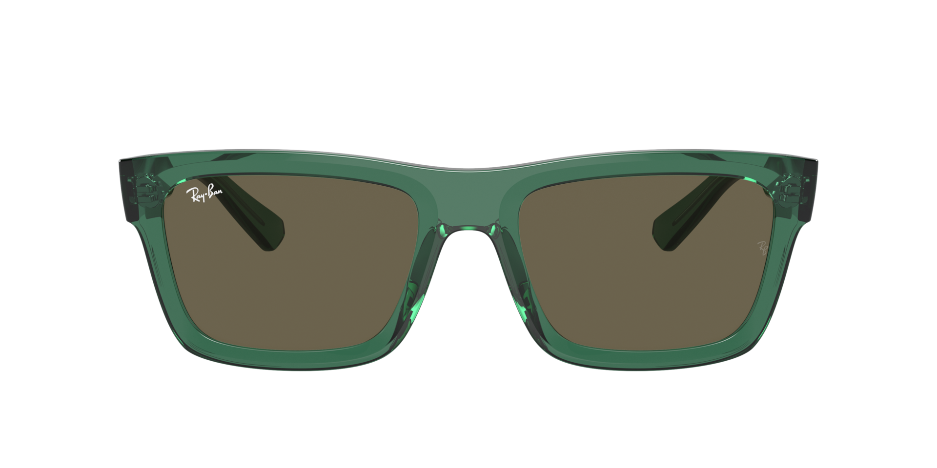 Ray-Ban Warren Bio-Based XL (57 - 20) with Brown lenses and Green
