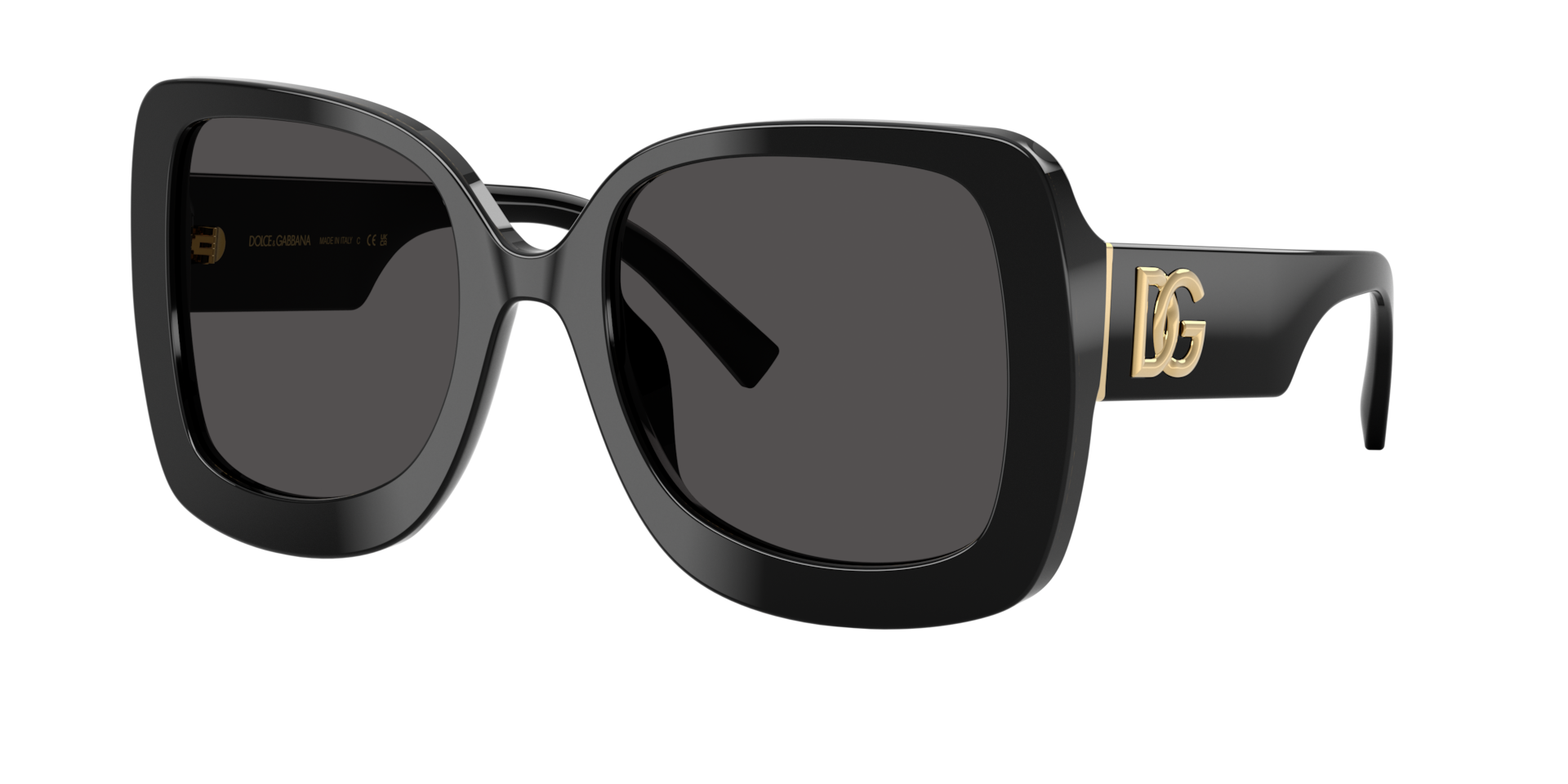 Dolce&Gabbana DG4513 L (55 - 21) with Grey lenses and Black frame