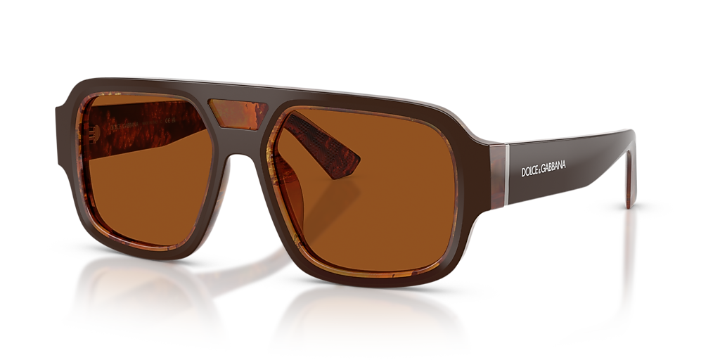 Dolce&Gabbana DG4516 L (55 - 18) with Brown lenses and Brown frame