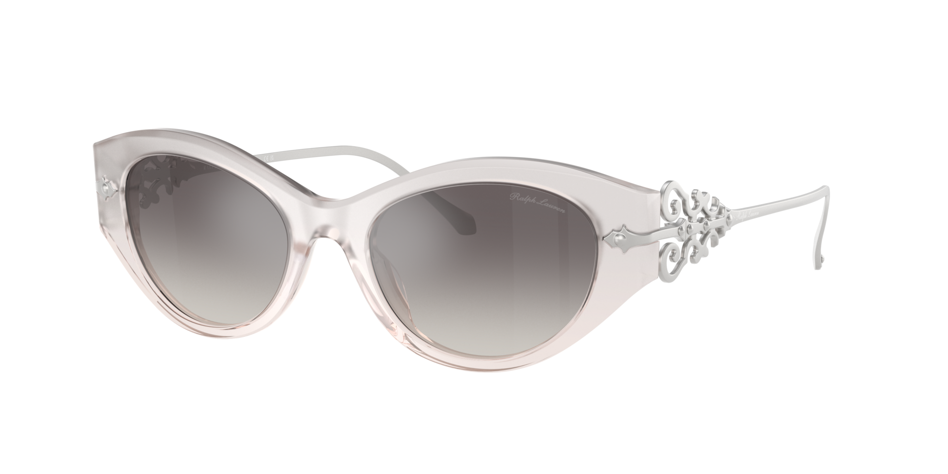 Ralph Lauren Femme Sunglass RL8227U - Couleur du Monture Grisrose transparent Couleur de Lentille Dgrad Gris Flash 252 €