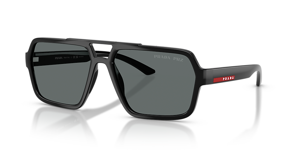 Prada Linea Rossa PS A06S XL (59 - 16) with Grey lenses and Black