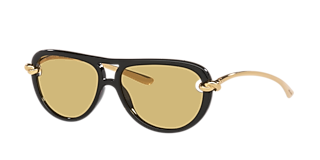 Bottega Veneta BV1273S XXL (63 - 12) with Green lenses and