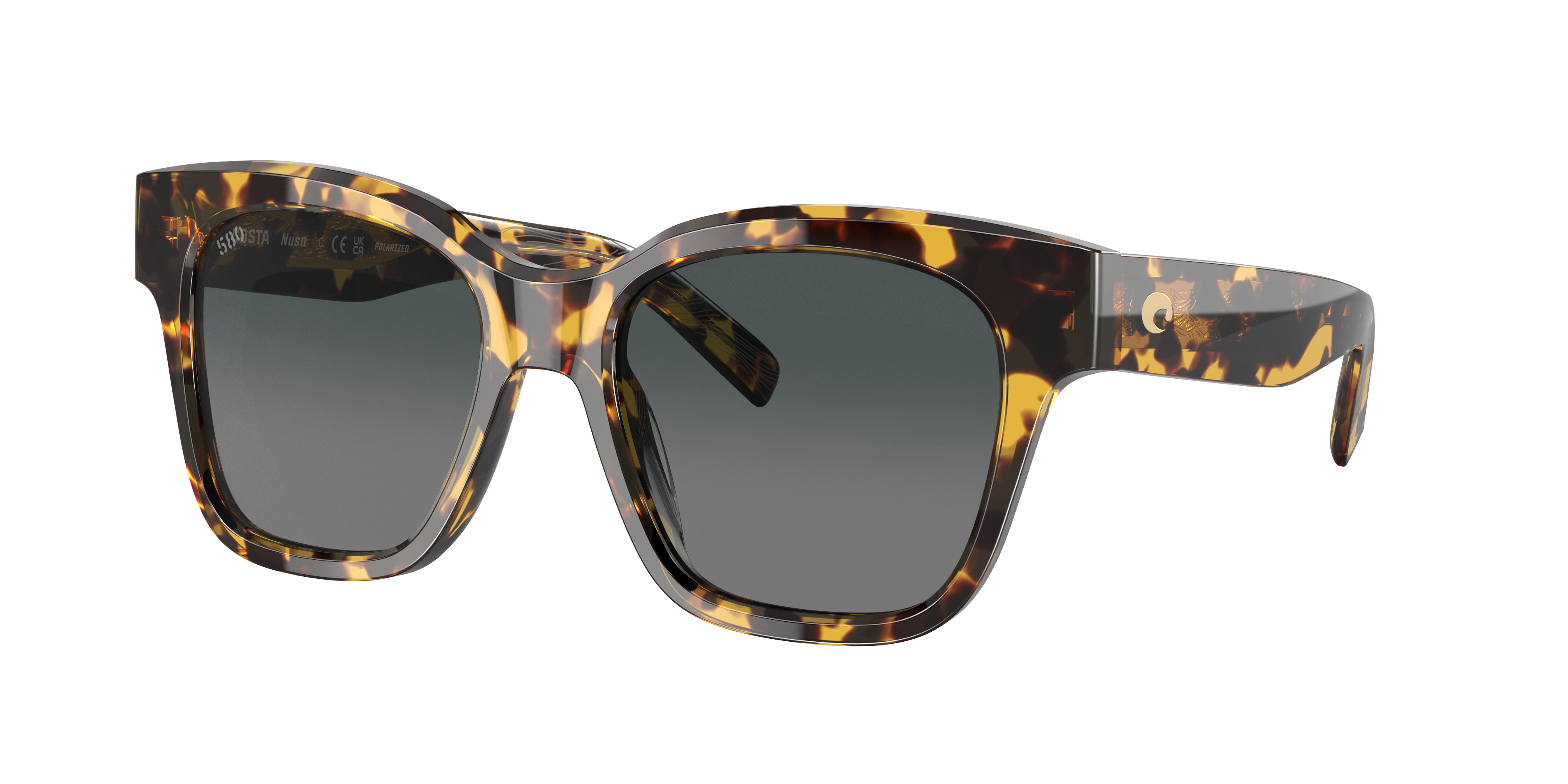 Costa Woman Sunglass Nusa -  Frame color: Tortoise, Lens color: Gray Gradient
