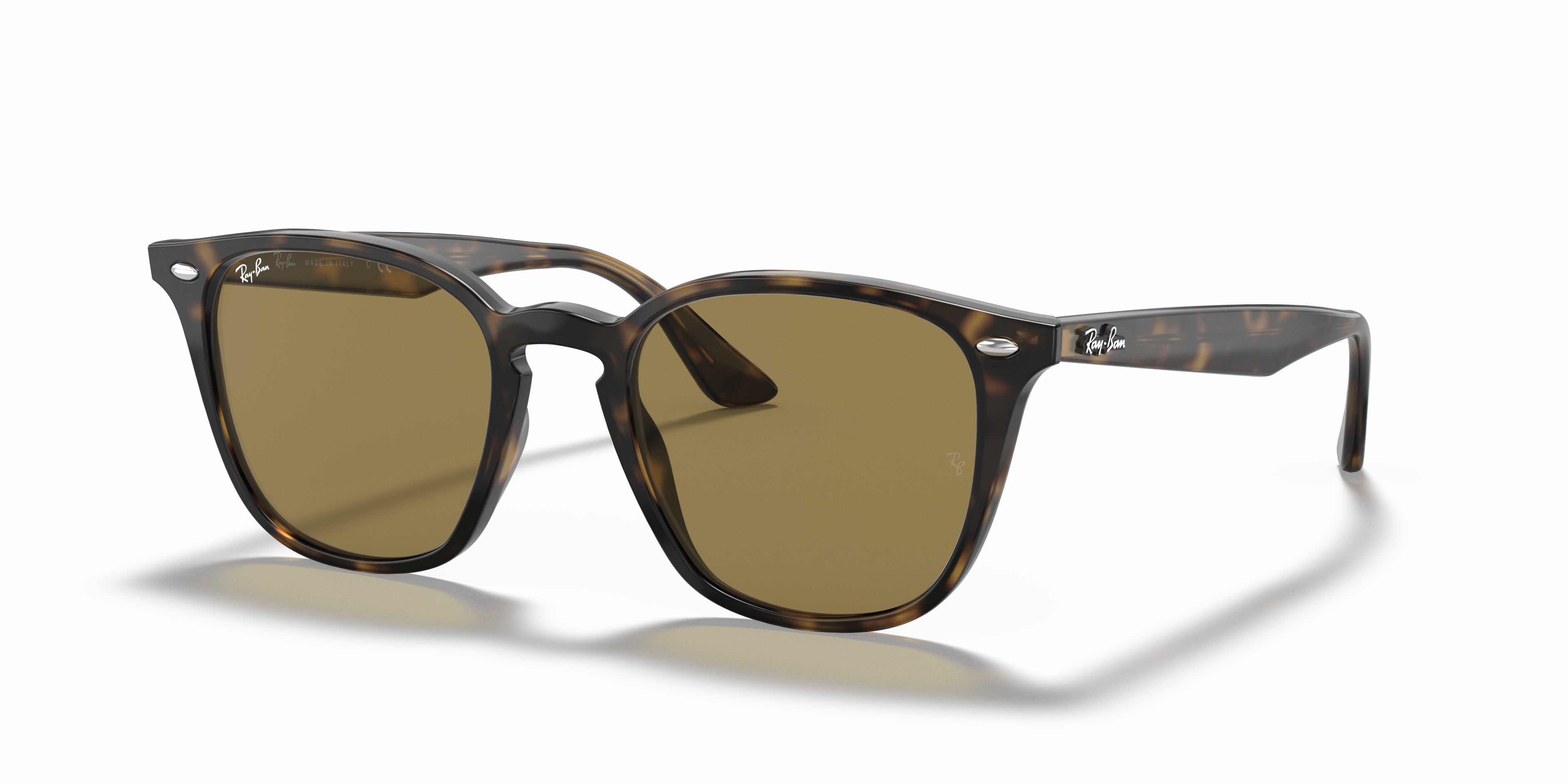 Ray-Ban RB4258 L (52 - 20) with Brown lenses and Tortoise frame