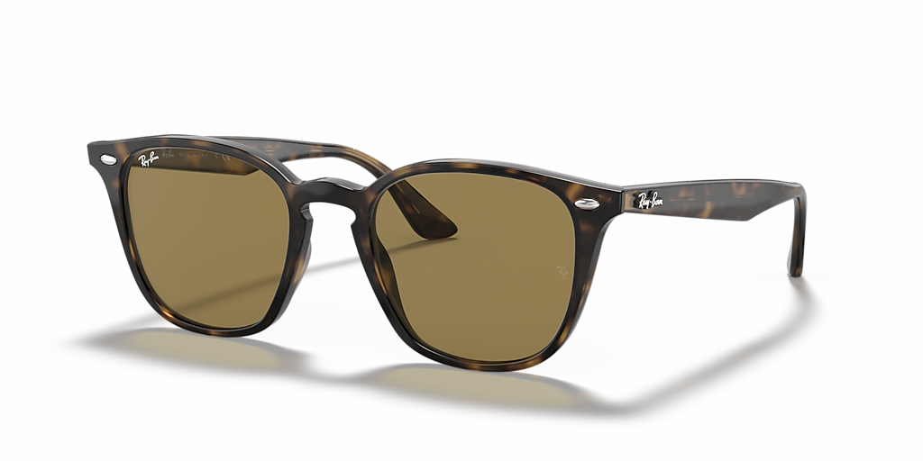 Ray-Ban RB4258 L (52 - 20) with Brown lenses and Tortoise frame