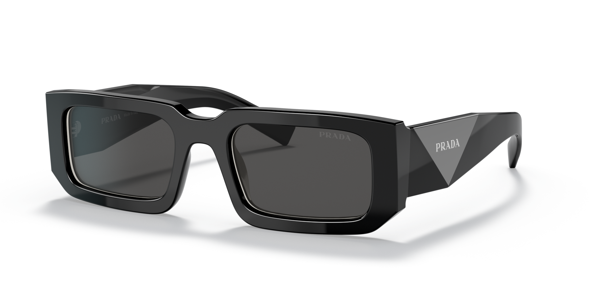 Prada PR 06YSF L (54 - 20) with Grey lenses and Black frame