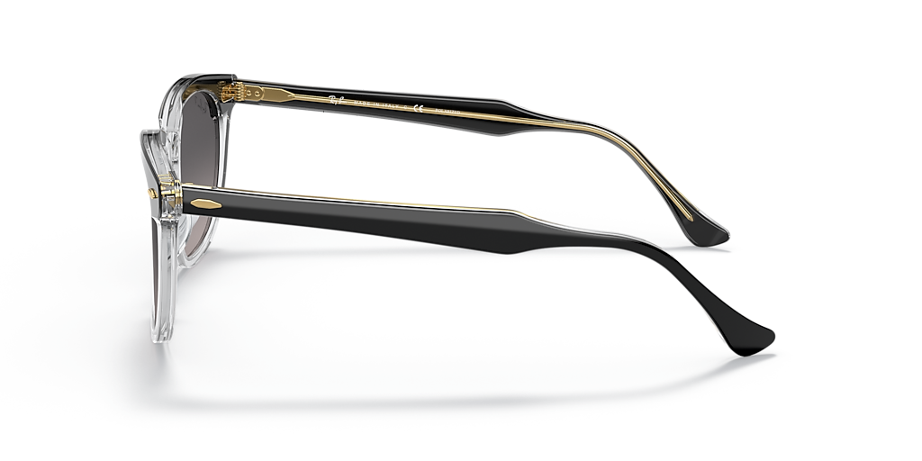 Ray-Ban Hawkeye M (52 - 21) with Grey lenses and Black frame