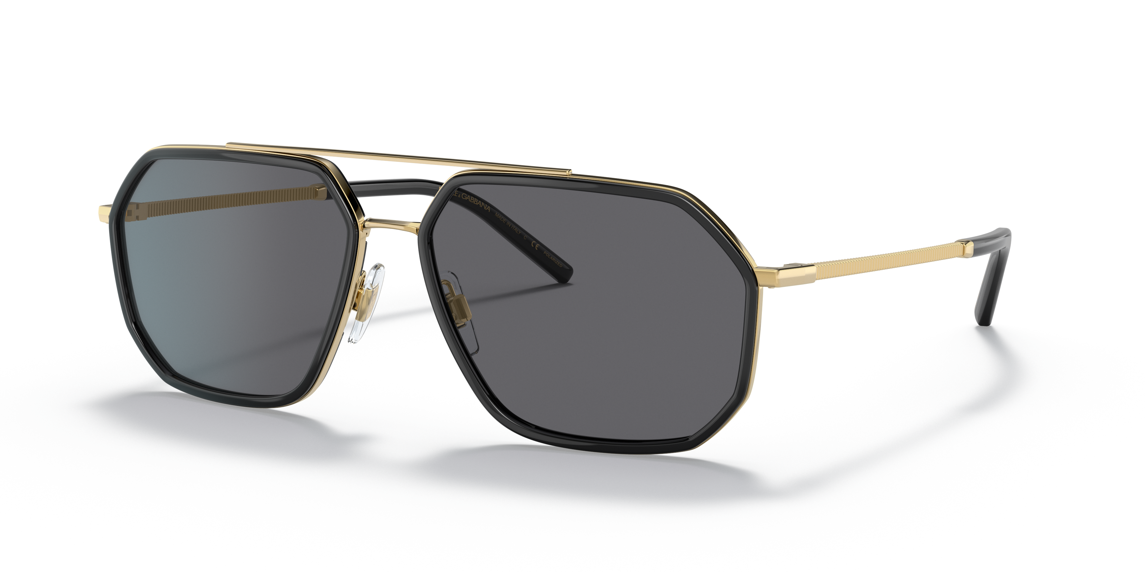 Dolce&Gabbana DG2285 XXL (60 - 15) com Lentes Cinza e Armação