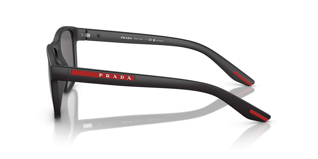 Prada Linea Rossa PS 06YS XL (56 - 17) with Grey lenses and Black