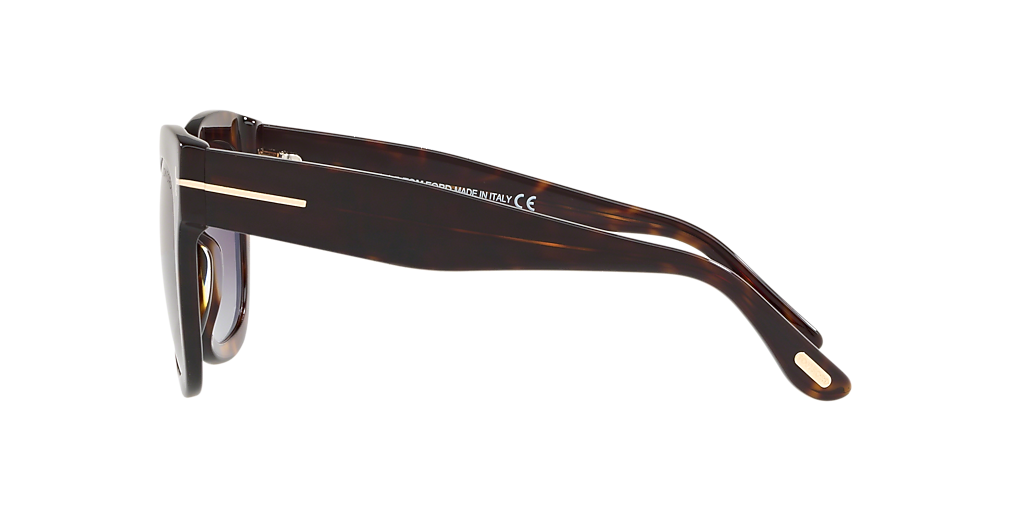 Tom Ford FT0613 XXL (52 - 22) with Red lenses and Tortoise frame