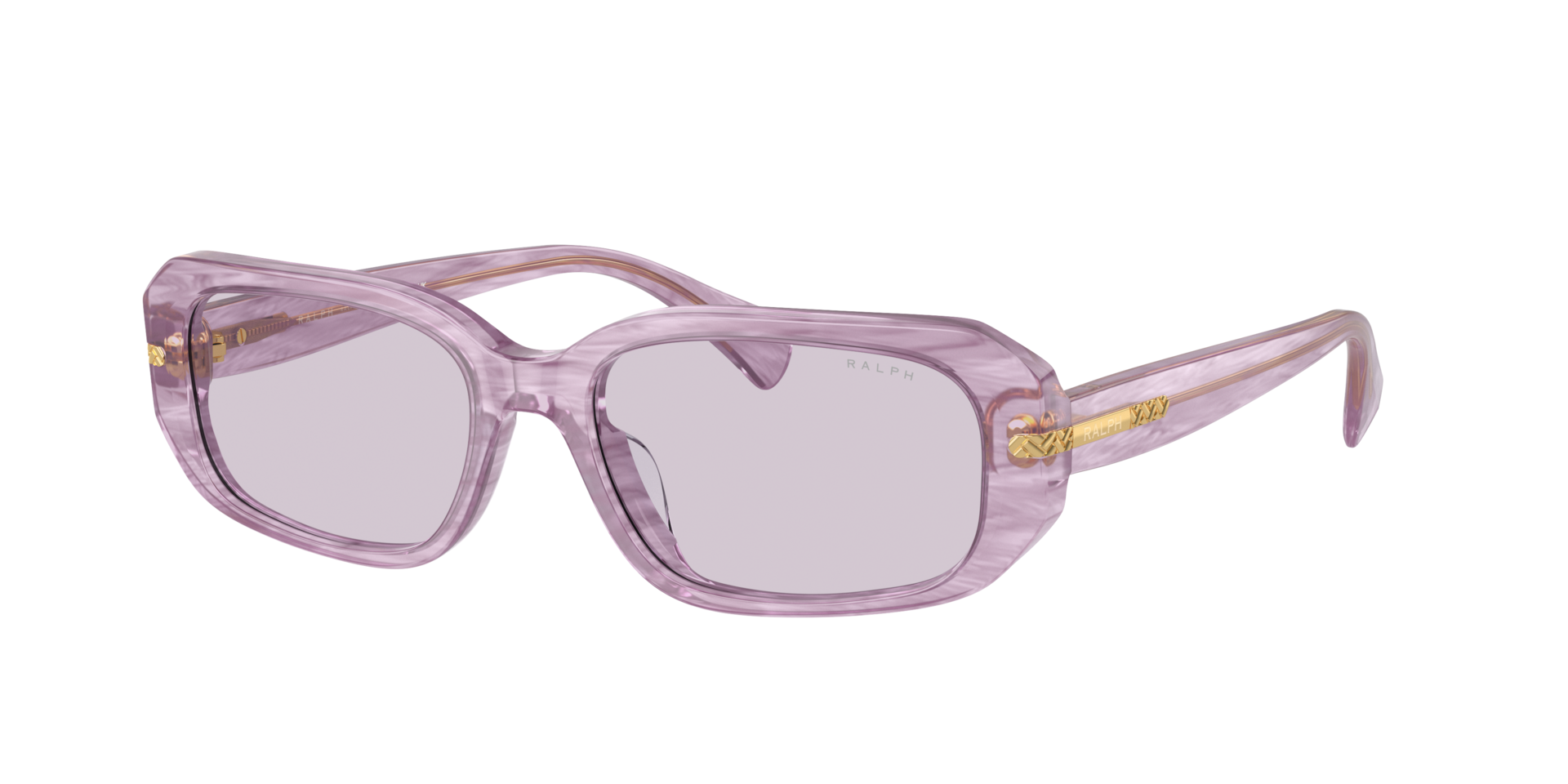 Ralph Femme Sunglass RA5311U - Couleur du Monture Shiny Striped Lillac Couleur de Lentille Violet 55 €