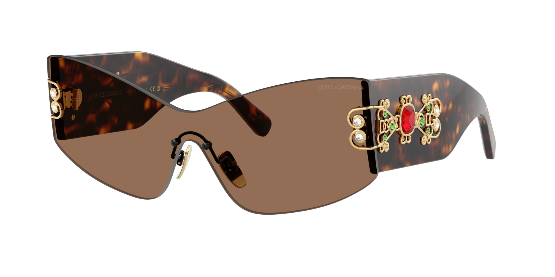 Dolce&Gabbana Woman Sunglass DG4526B -  Frame color: Havana, Lens color: Dark Brown